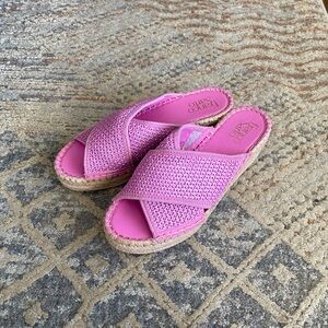 Pink Espadrille Sandals Franco Sarto Pacifica